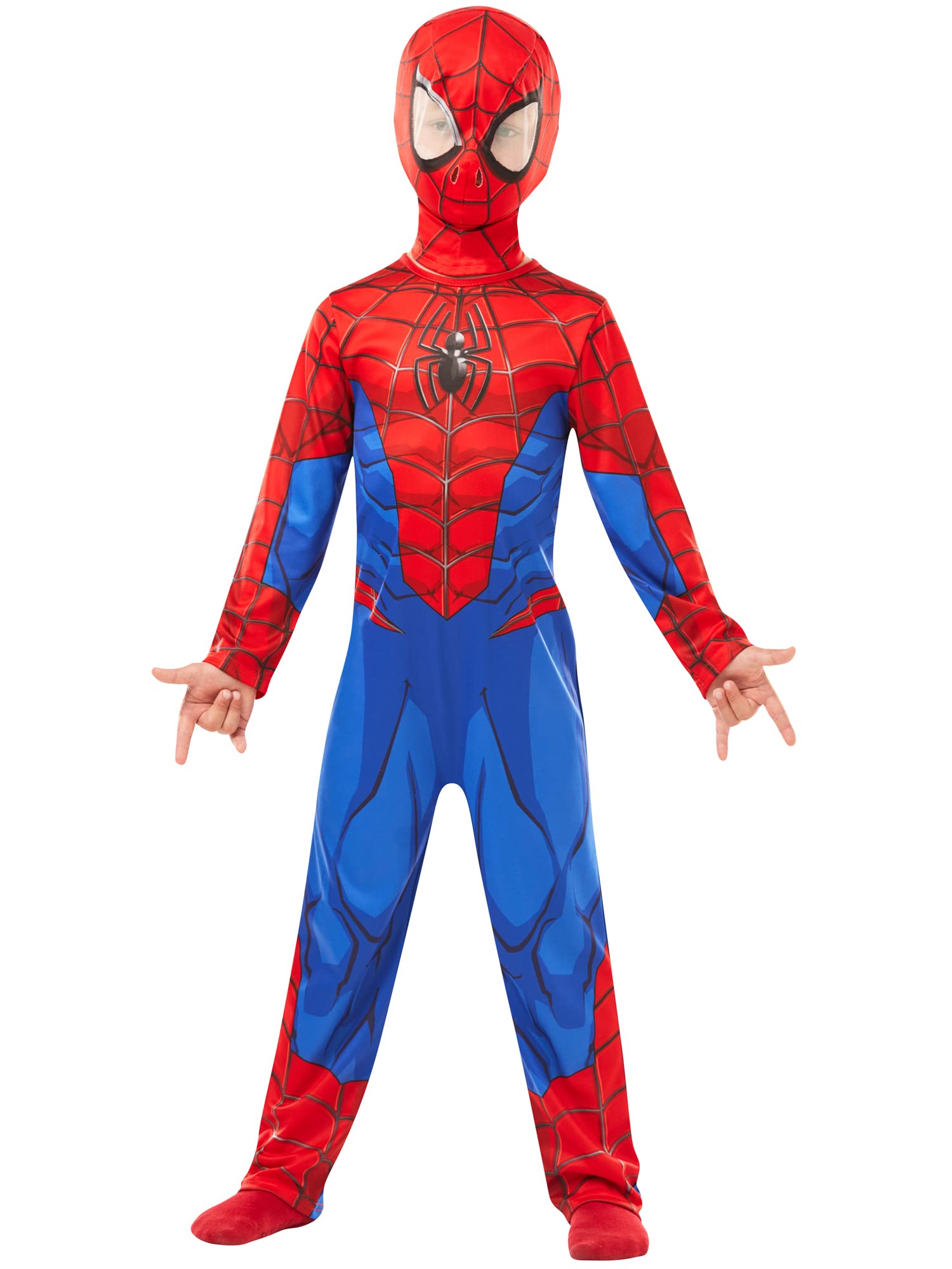 Rubies Marvel Spider-Man Classic Child Costume, Blue-Red,XL (9-10 years / 140cms) Halloween