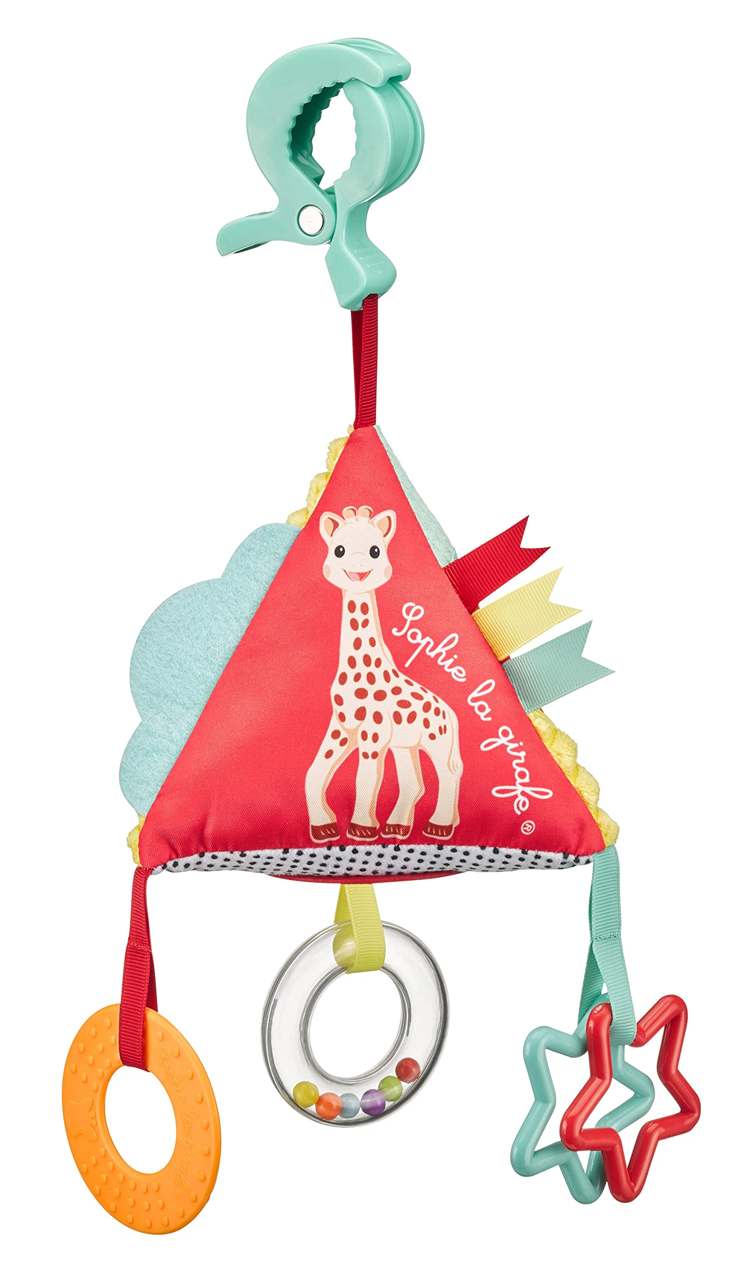 Sophie la girafe Tri'Activities Early Learning Pyramid, Multi-Coloured