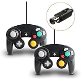 Gamecube Controller, 2 Packs Classic Wired Controllers Compatible with Wii Nintendo Gamecube