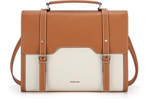 Missnine Laptop Bag 15.6 inch Canvas Messenger Bag for Women Professional Work Bag Shoulder Bag