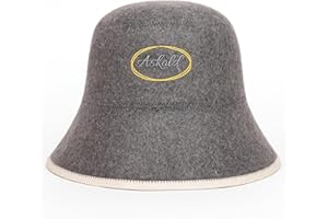 ASKOLD Sauna Hat for Women and Men - Wool Cap to Protect Hair, Finnish Felt, Banya Hat for Sauna