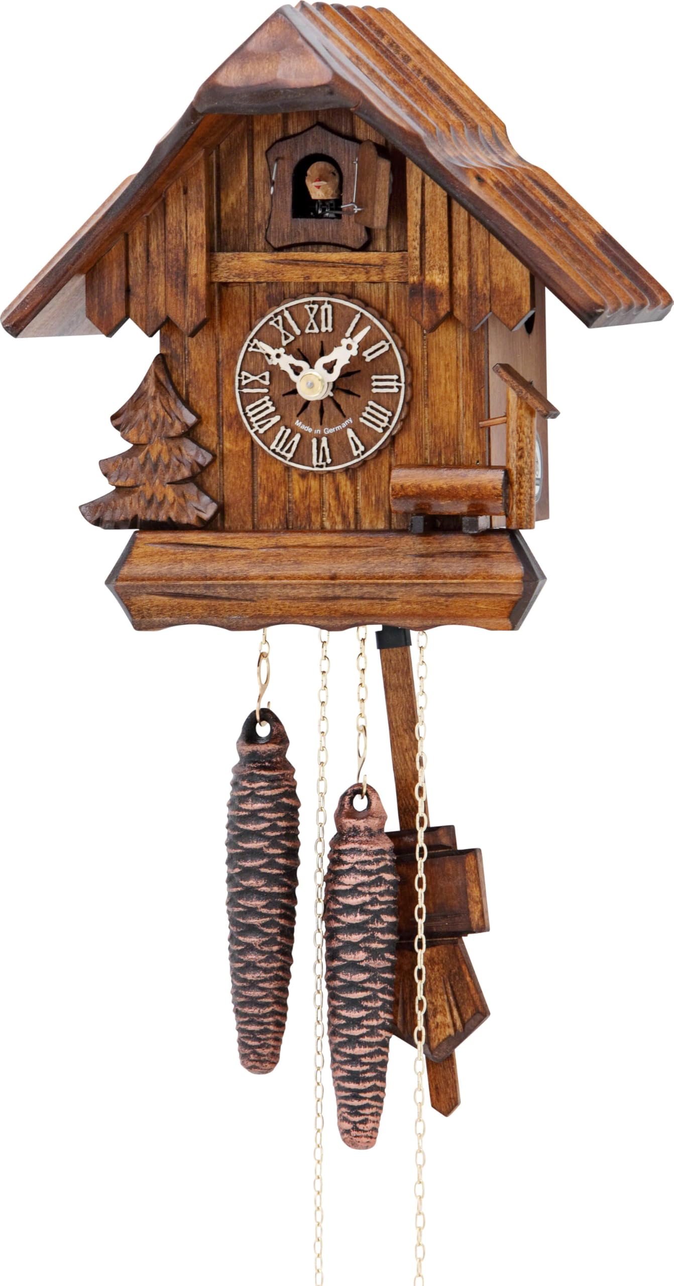 Kammerer Uhren Hekas Cuckoo Clock Little black forest house KA 1685