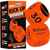 SKILL BLOX Soccer Kick Up Training Dice (2 pcs) - Soccer Gifts for Boys 8-12 Juggling Skills Game - Training Equipment Accessories (Kick UP DICE)