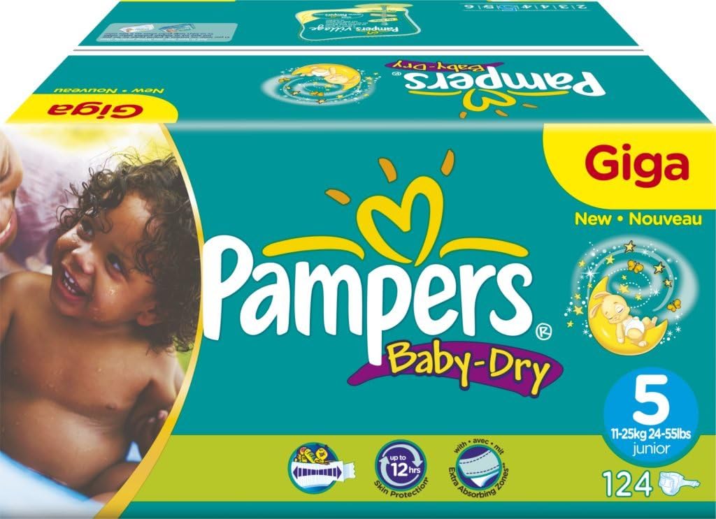 pampers active baby dry 3 124