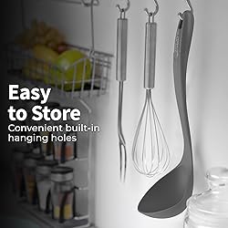 Zulay Soup Ladle Spoon with Comfortable Grip