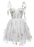 Short Homecoming Dresses for Teens 2023 Flower