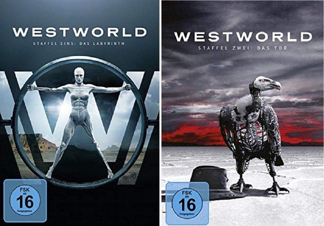 Westworld Staffel 1 2 Das Labyrinth Das Tor Die Serie Dvd Set Amazon De Dvd Blu Ray