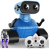 Hamourd Robot Toys for Boys Girls, Rechargeable Remote Control Emo Robots with Auto-Demonstration, Flexible Head & Arms, Danc