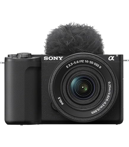 Sony Câmera Vlog ZV-1F para criadores de conteúdo e vloggers preta