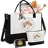 Christian Gifts for Women Faith, Inspirational Based & Religious Gifts for Women, Catholic Spiritual Gift Bible Verse Tote Bags Unique Ideas Box for Woman Mom Grandma Sister Best Friends Coworkers