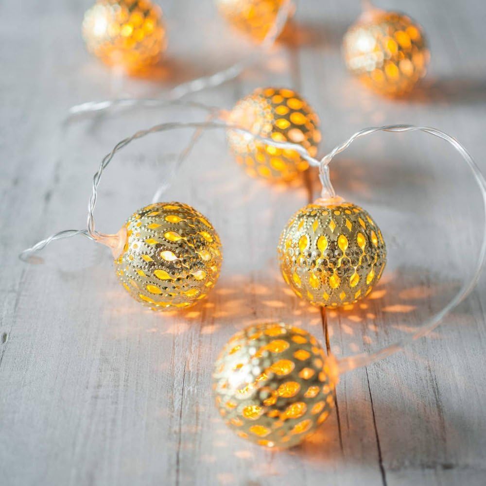 indoor moroccan string lights
