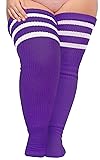 Plus Size Womens Thigh High Socks for Thick