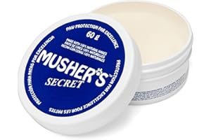 Musher's Secret Dog Paw Wax 60 g (2.1 oz) - Moisturizing Dog Paw Balm that Creates an Invisible Barrier That Protects and Hea