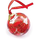 The Royal Canadian Legion Poppy Glass Ornament