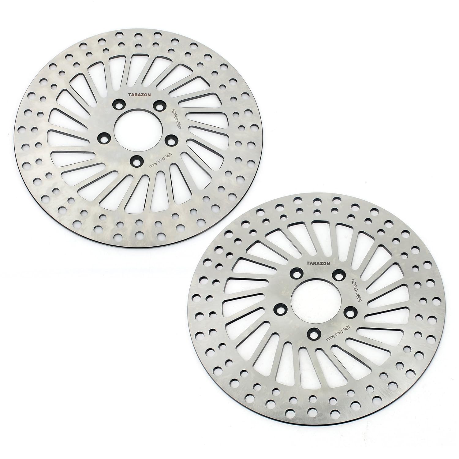 TARAZON 2pcs Front Brake Rotors for Harley Davidson Touring