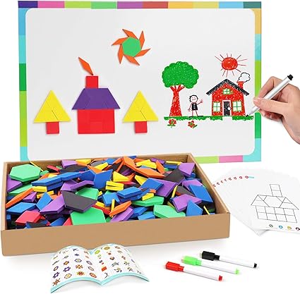 magnetic shape puzzle