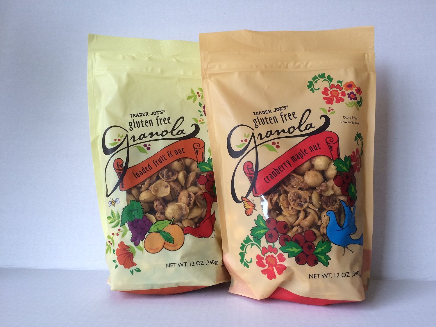 Trader Joe's Gluten Free Granola Cranberry Maple Nut, 12oz