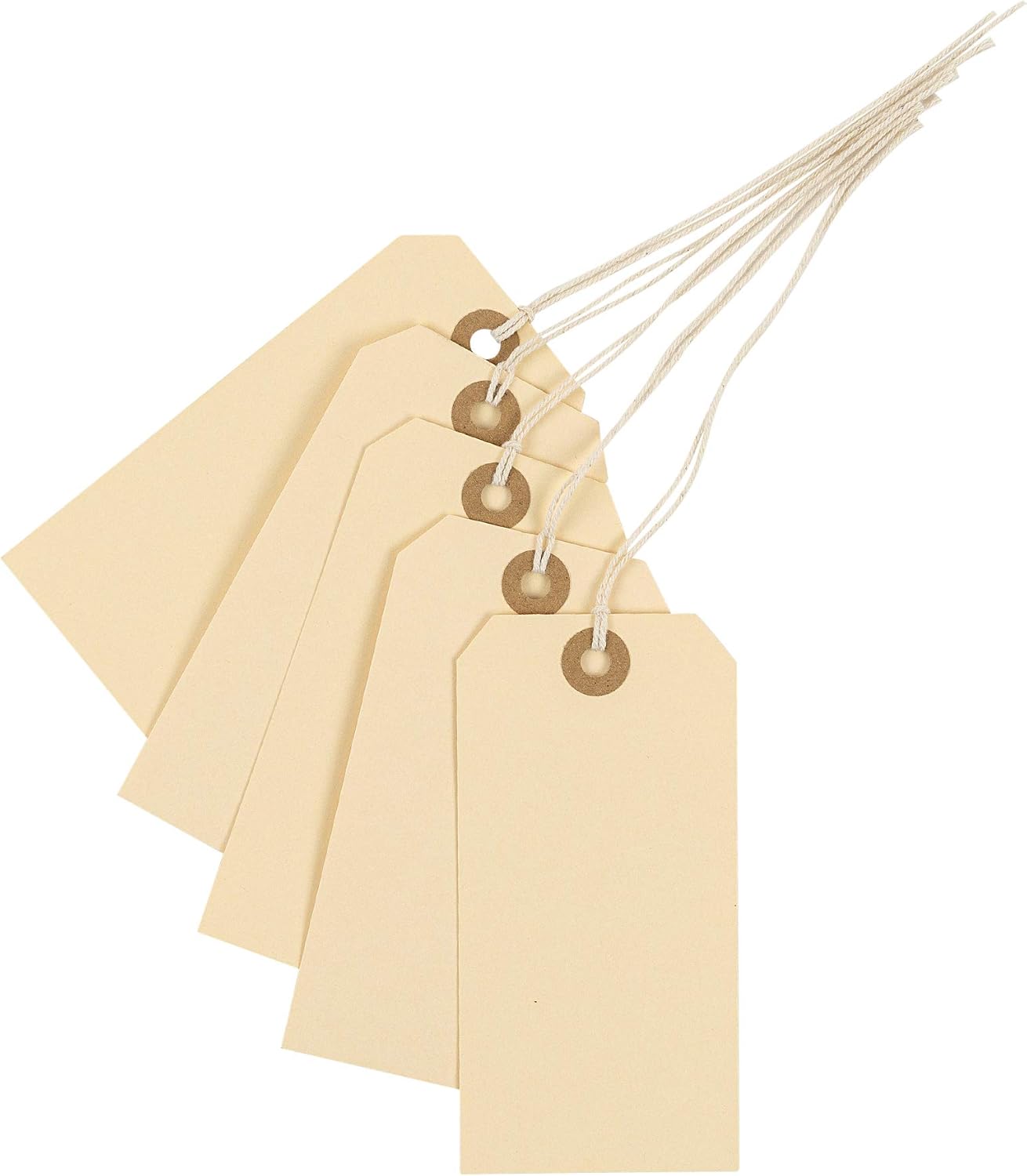 Shipping Tags with Strings Attached 4 3/4″ x 2 3/8″ (12 x 6 cm) Box of