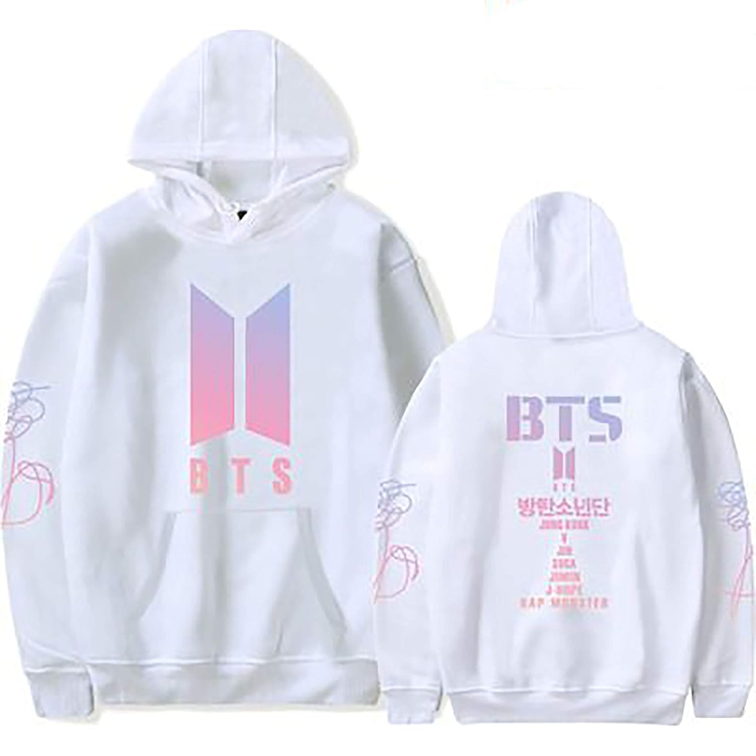 Kpop BTS Hoodie Sweater Love Yourself Her Hoodie Unisex Fashion Jumper ...