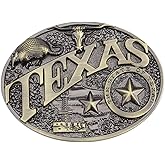 fomissky-sisa Longhorn Texas Belt Buckle Men, Novelty Country Western Cowboy Belt Buckles Big