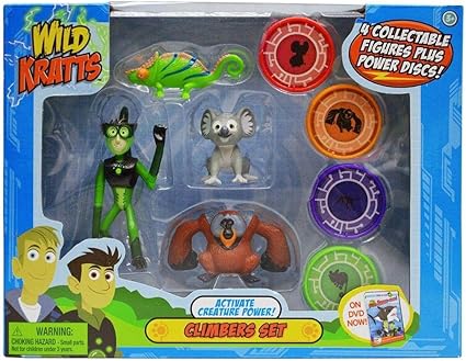 wild kratts action figures