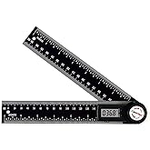 GemRed 82305 Digital Angle Finder (Aluminum - Black Buttons)