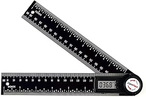 GemRed 82305 Digital Angle Finder (Aluminum - Black Buttons)