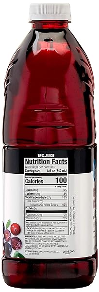 HAPPY BELLY GRAPE CRANBERRY JUICE COCKTAIL, 64 FL OZ BOTTLE