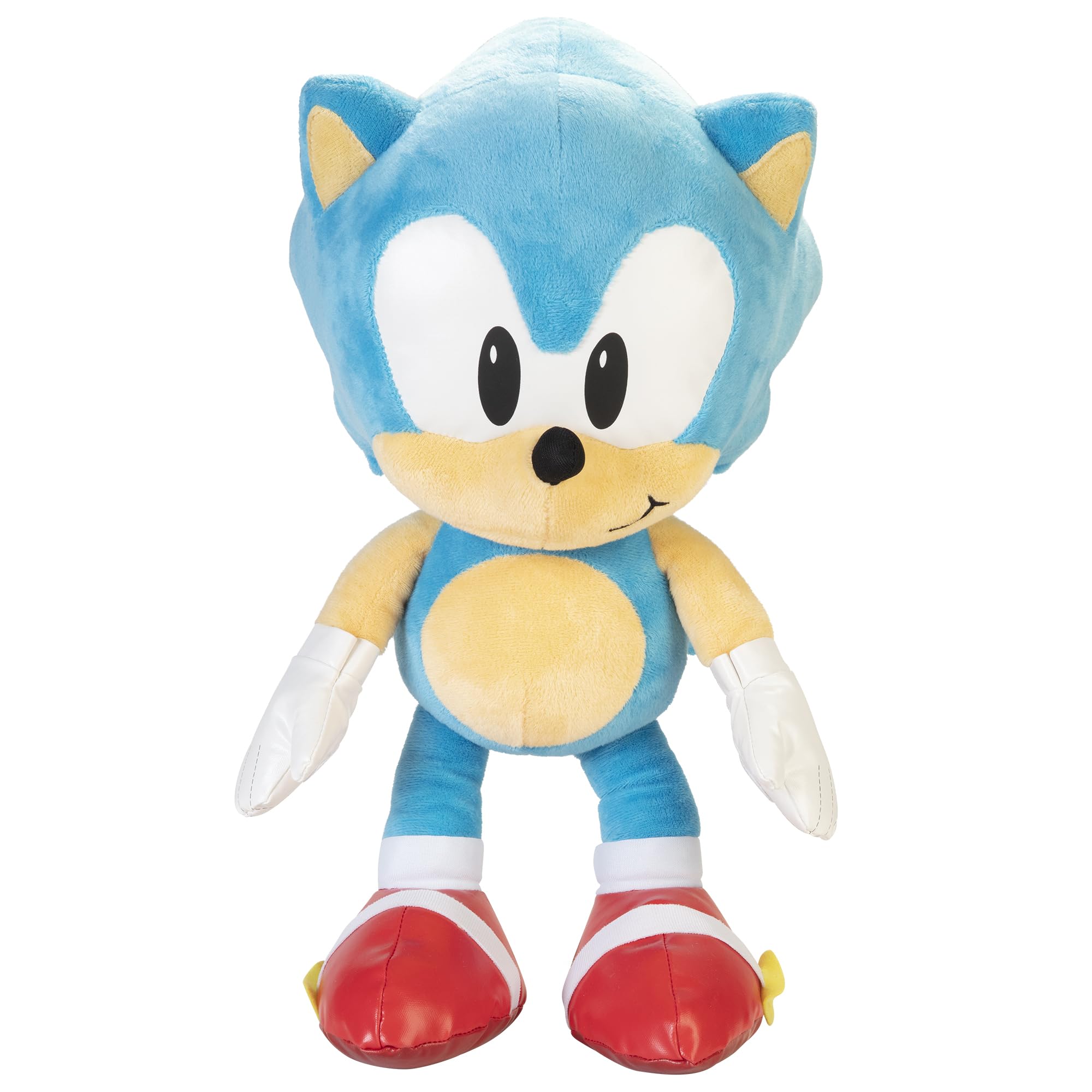 Sonic The Hedgehog Sonic Jumbo Plush, 28” / 45cm Tall Plush Made of Premium Soft Material, Suggested For Ages 3+