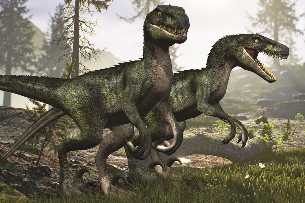 Discovery 3D Effect 150 piece puzzle - Velociraptor