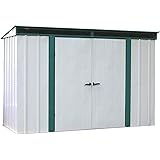 4' X 10 Lean-to Storage Shed Project Plans -Design #10410 ...