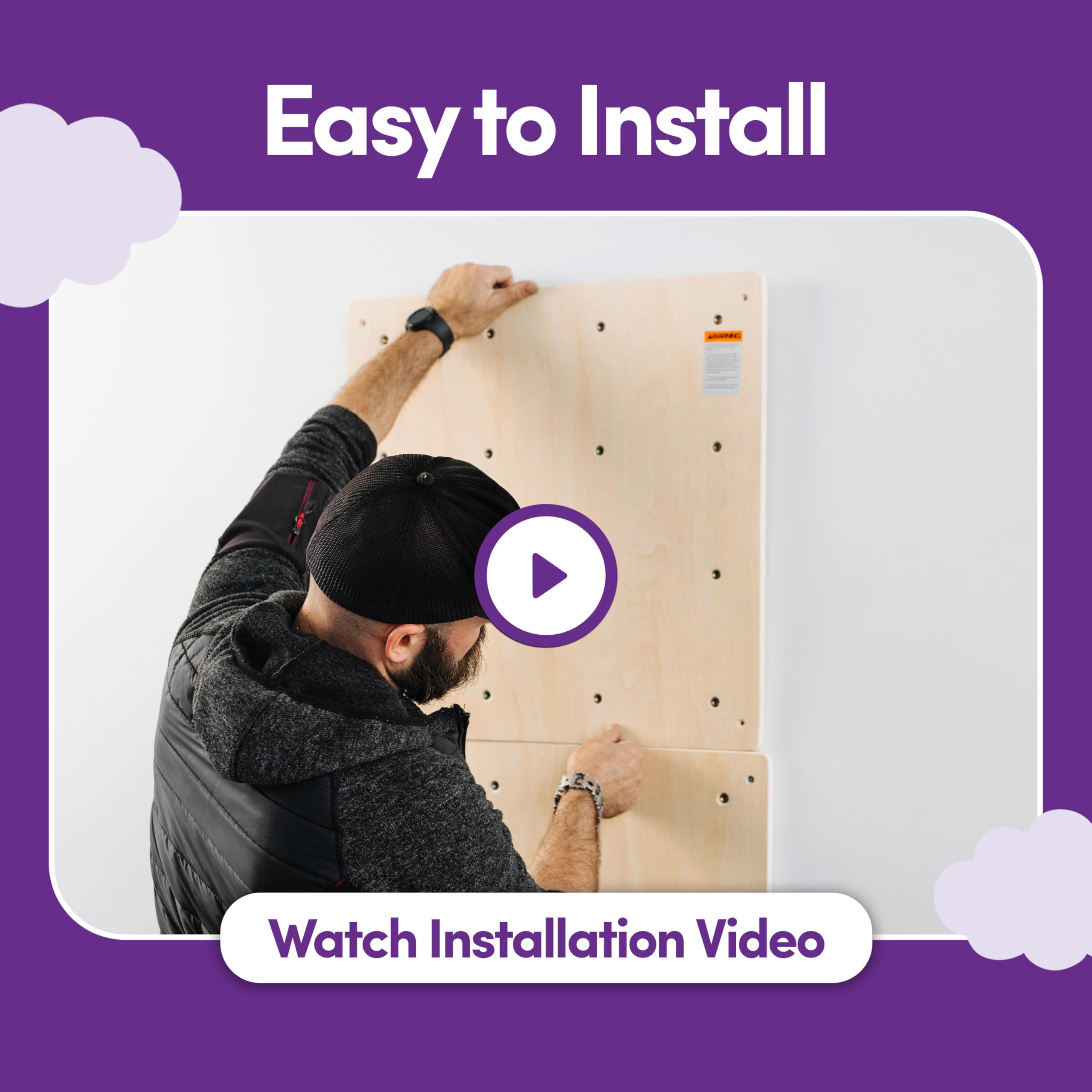 ComfyBumpy Rock Climbing Wall for Kids | Indoor Playground and Play Gym Set - Kids Climbing Toys Indoor Playset for Girls and Boys Playroom