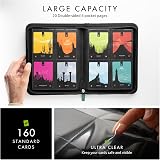Vault X 4 Pocket Trading Card Zip Binder Green 160 Cards Exo-Tec Material view 4