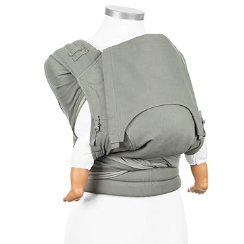 Fidella Mei Tai Babytrage I Bauchtrage & Rückentrage I Ergonomisches Tragetuch & Babytrage als Kombitrage vereint I Für Neuge