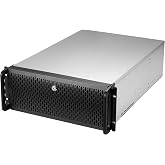 Rosewill 4U Server Chassis Rackmount Case | 8 x 3.5 HDD Bays + 3 x 5.25 Devices | ATX, CEB Compatible | 2 x Front 120mm PWM Fans + 2 x Rear 80mm Fans | 2 x USB 3.0 | Front Panel Lock | RSV-R4000U