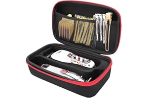 BARBERTOP Barber Tool Bag,Case Compatible with Hair Clipper Barber, Clipper Bag for Barbers,Travel Storage Organizer for Comb Cutting Guide, Clipper Blade Oil, Cleaning Brush and Other Grooming Kit (Small)