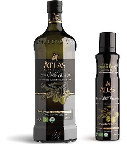Amazon.com : Extra Virgin Olive Oil Bundle by Atlas, Organic Olive