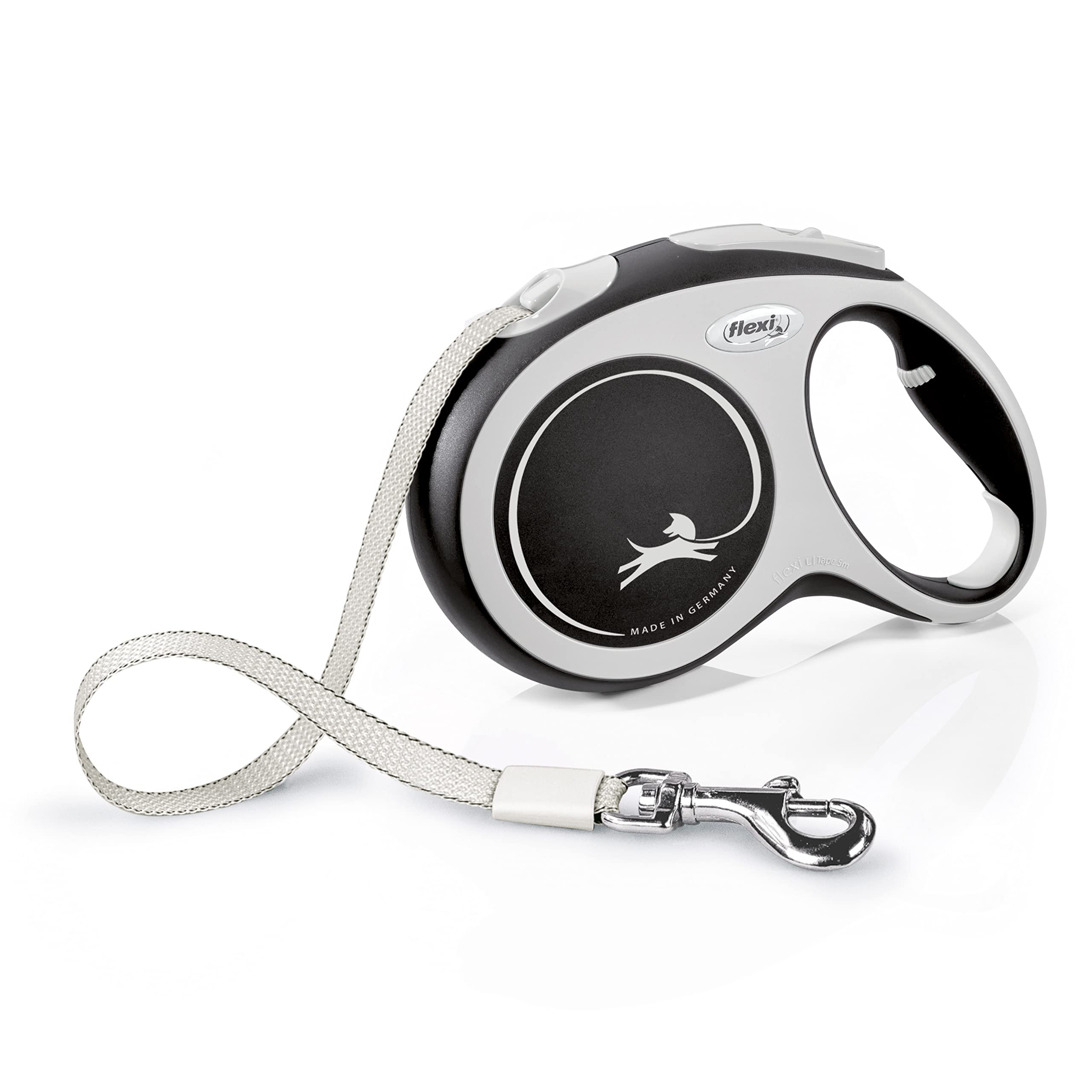 flexi Comfort L Tape 5 m black, retractable leash for dogs up to 60 kg — image 1