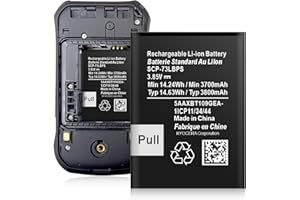 HUAENG (2-Pack SCP-73LBPS Battery, (2024 New Upgraded) 3800mAh New 0 Cycle Super High Capacity Replacement Battery for Kyocera DuraXV Extreme E4810 Verizon Flip Phone