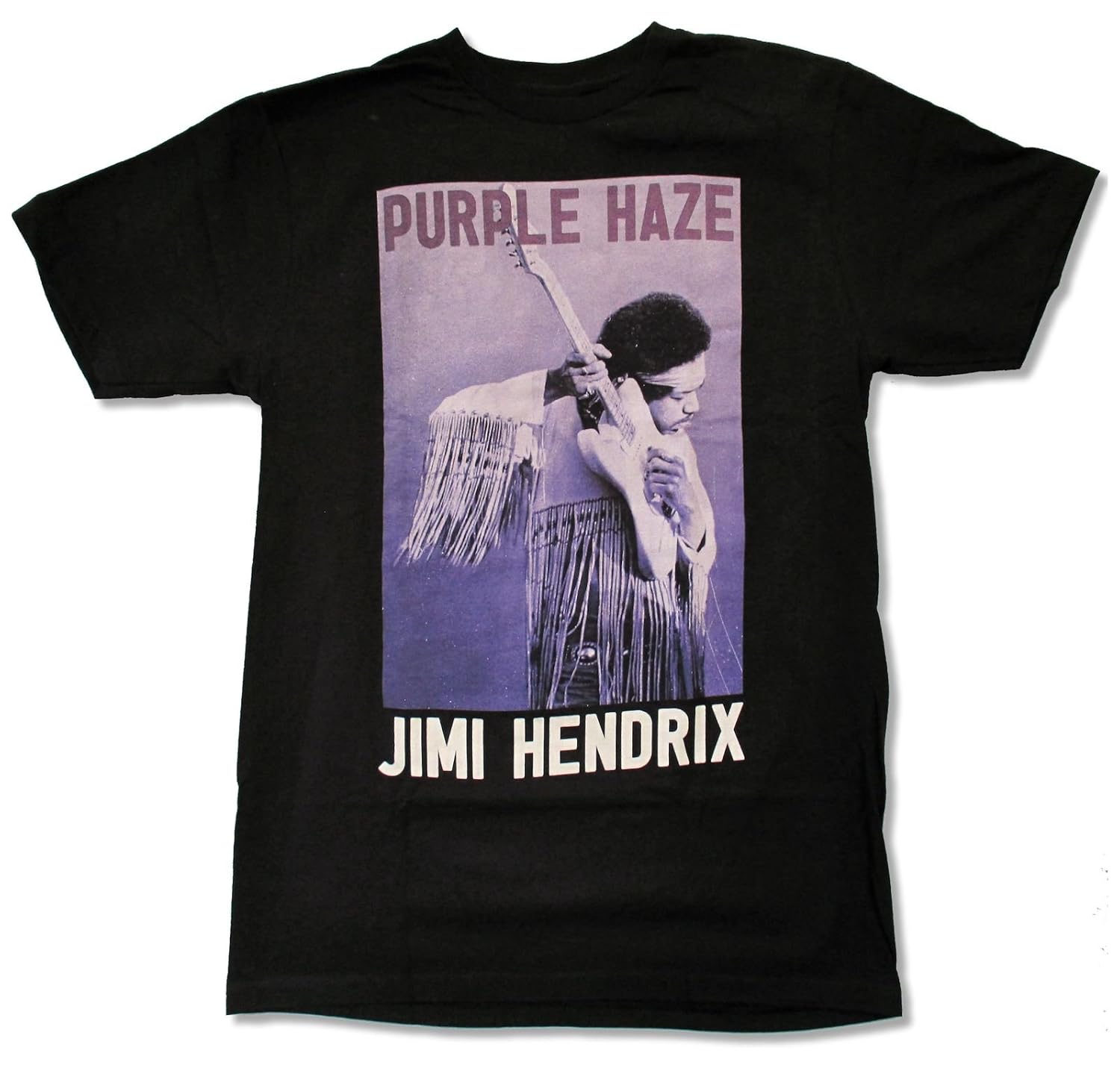 Adult Jimi Hendrix Guitar T Shirt 2052 Jznovelty