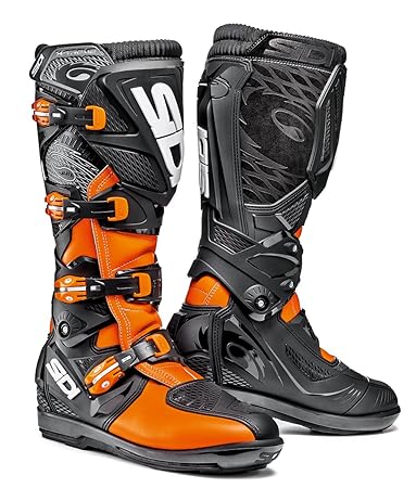 Sidi Motocross-Stiefel X-3 SRS Weiß/Schwarz