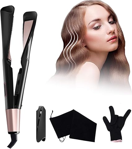 how to curl hair with 2 in 1 straightener