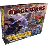 Mage Wars Forcemaster vs. Warlord Expansion Board Game