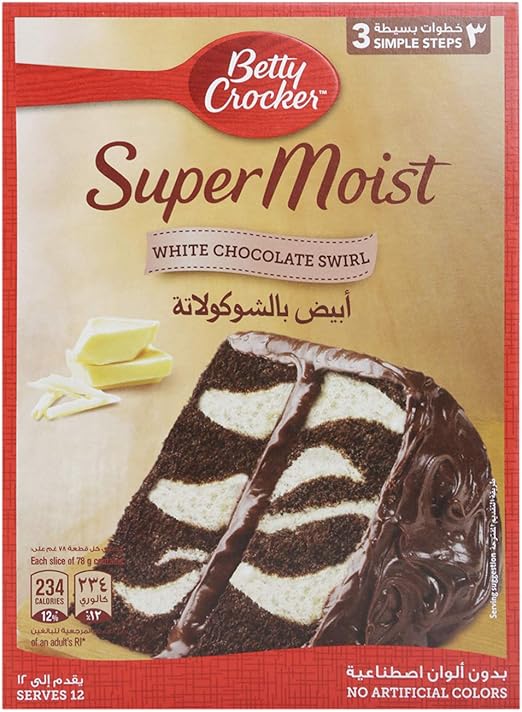 Betty crocker chocolate swirl cake