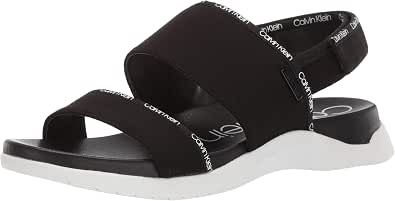 Amazon.com: Calvin Klein Uno sandalias planas para mujer : Ropa, Zapatos y  Joyería