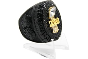 NUNFLOC 2023 Fantasy Football Championship Ring | FFL League Champion Ring | MVP Winner Award Prize for Sport