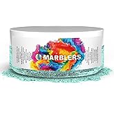 MARBLERS Teal Mica Powder [Tiffany Pearl] 1oz (28g) | Cosmetic Grade | Epoxy Resin Pigment | Dye | Non-Toxic, Vegan, Cruelty-Free | Lip Gloss, Nails, Body Butter | Bath Bomb, Candle & Soap Making