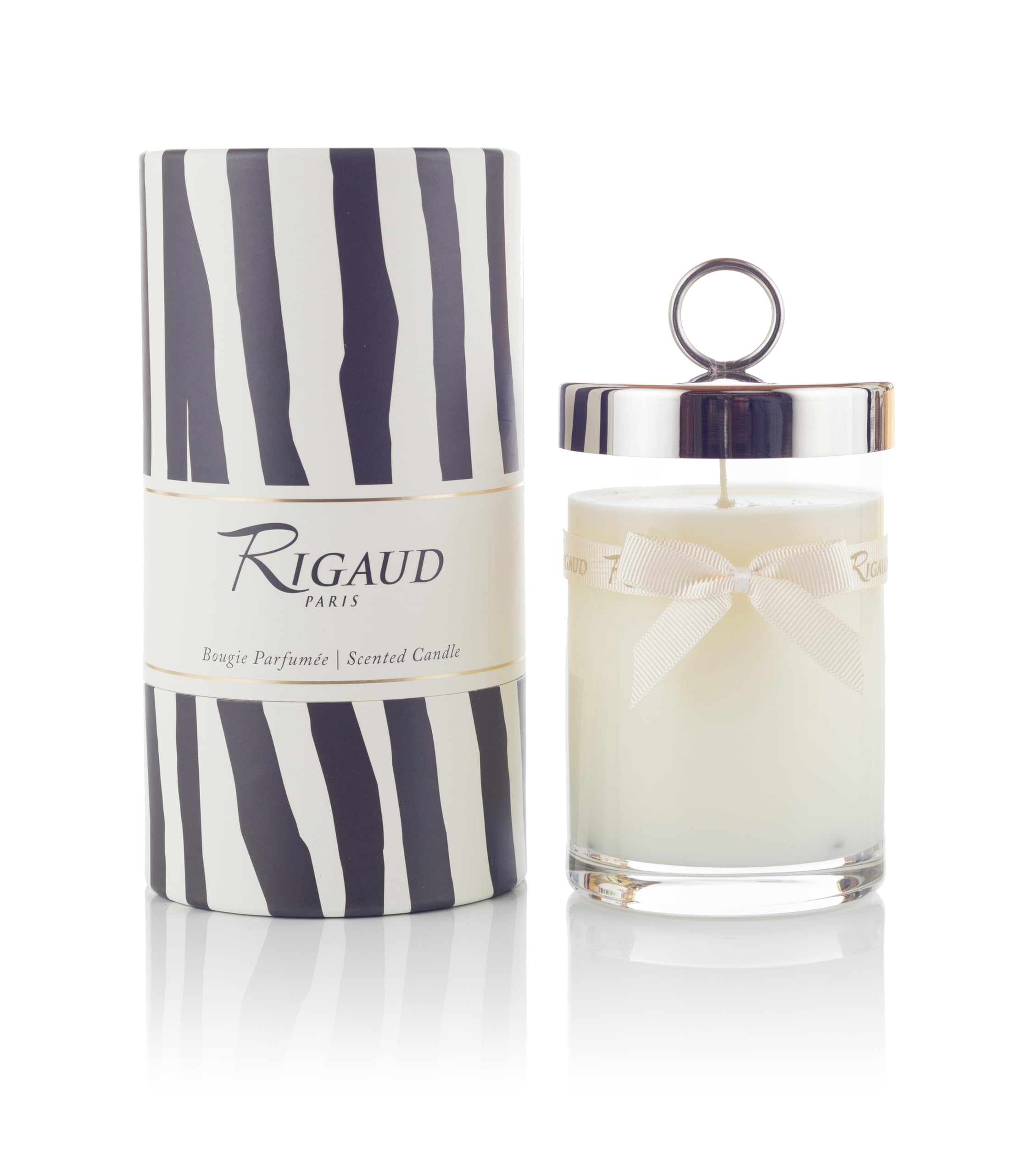 Rigaud Paris Large Candle Gardénia - 230g, 90h of Perfume, 100% Made in France and Handmade