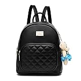 BAG WIZARD Leather Backpack Purse Satchel School