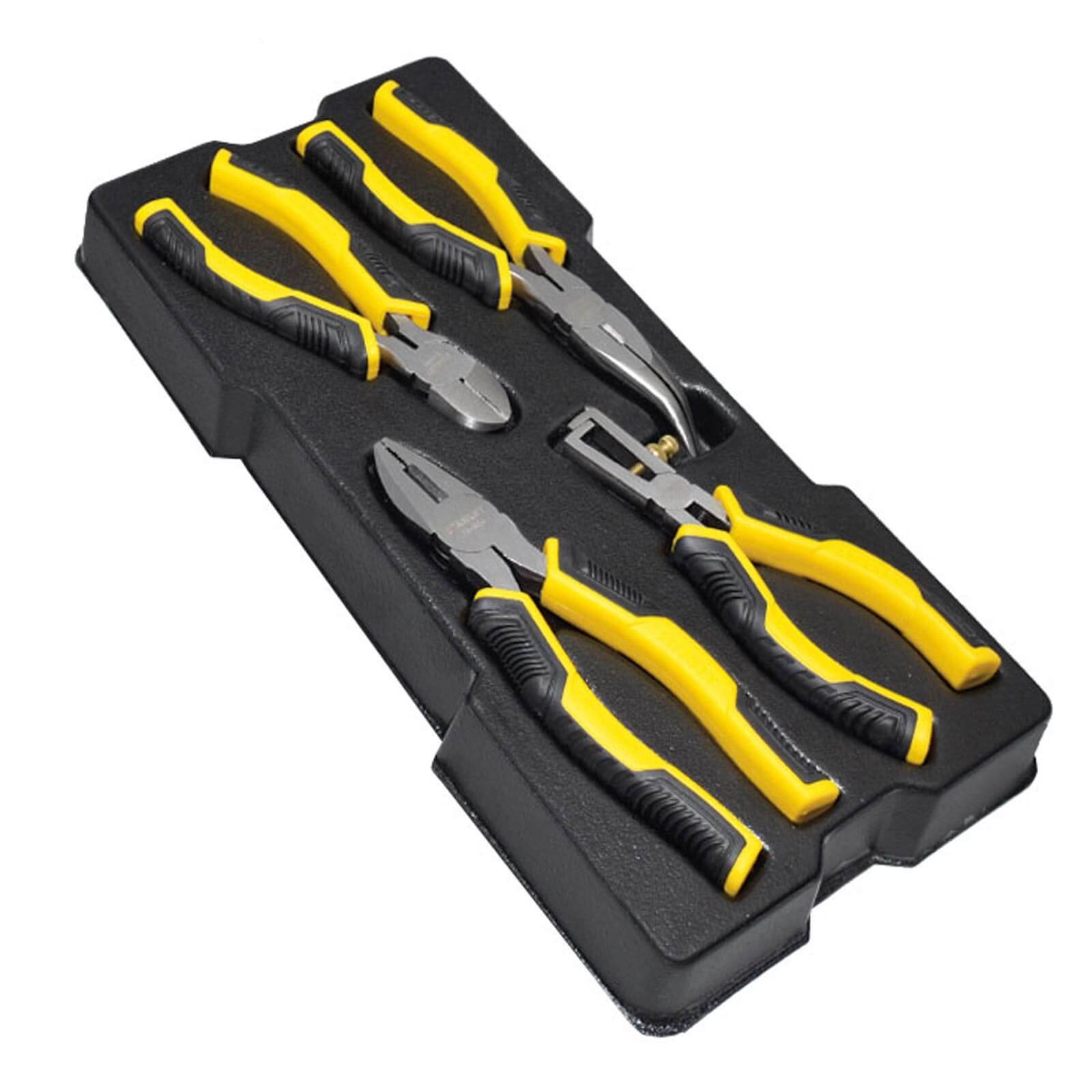 Stanley Tools STA174179 Module Plier Set - Yellow/Black (4-Piece)